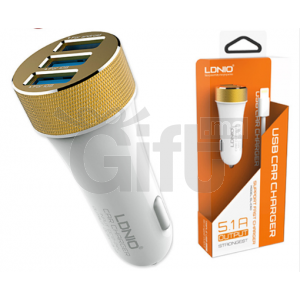  3 Port USB Chargeur De Voiture Adaptateur Pour Allume Cigare - LDNIO 