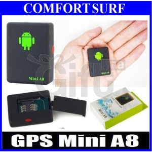 Traceur Dispositif de Suivi GPS - Micro Espion GSM - Mini A8