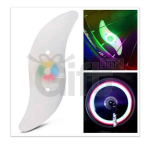 Lumière colorée pour roue de vélo