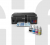Canon Imprimante Multifonction WiFi PIXMA G3411 Jet d'encre, Jeu de bouteilles inclus + 1 bouteille d'encre noir supplémentaire