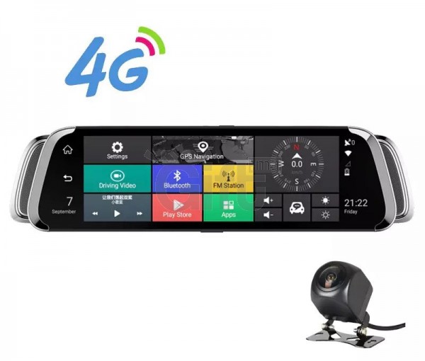 Dashcam - Rétroviseur Écran 10 Tactile 4G Avec Surveillance En Temps Réel  dans Tout le Maroc dans