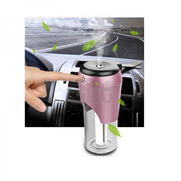 Mini humidificateur d'air de voiture, désodorisant portable avec
