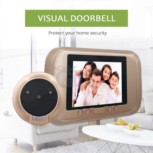 Visual Doorbell Ring & Caméra Vidéo de Surveillance