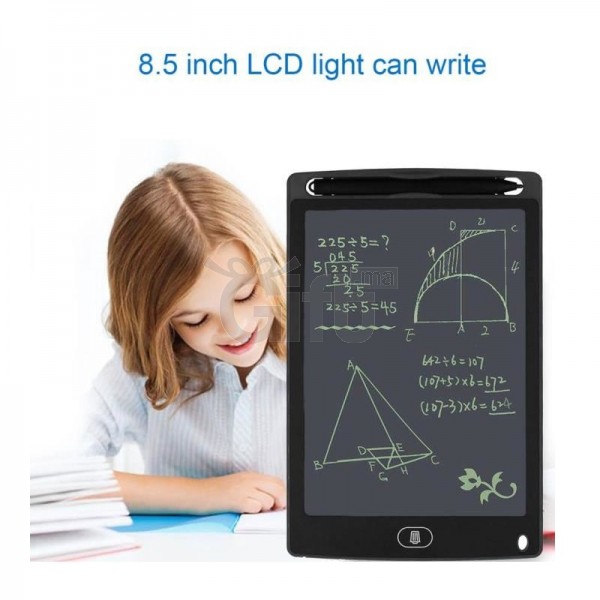 Tablette d'écriture LCD 6,5'' avec stylo pour enfants 3 ans + Bleu