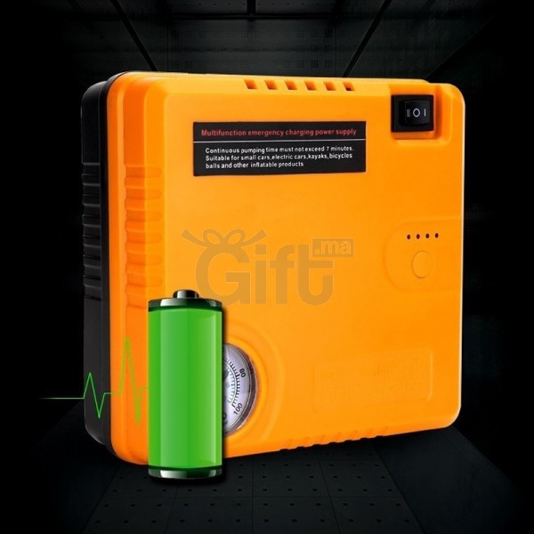 Démarreur de Voiture Kit d'Urgence 16800 mAh Multi-Fonction Chargeur de  Batterie
