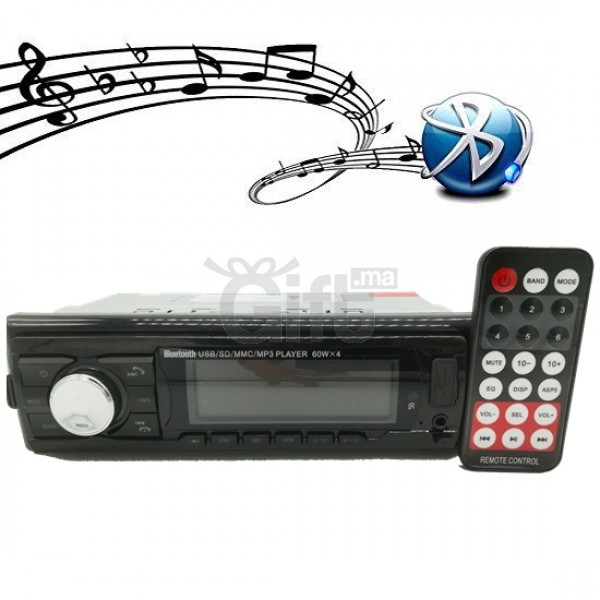 CDX-7006 - Kit Main Libre STEREO BLUETOOTH AUTORADIO FM AUTO LETTORE MP3 USB