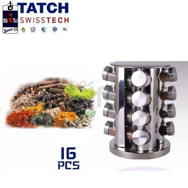 Présentoir a épices de 16 Pots - Tatch Swisstech