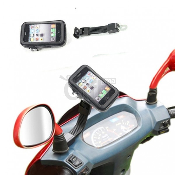 Support De Téléphone Portable Pour Vélo Et Moto, Étui Étanche De