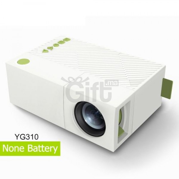 YG310 Projecteur portable à LED HDMI Mini projecteur USB Home Media Player