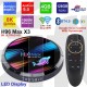 H96 MAX X3 8K Android 9.0 Smart TV BOX Amlogic S905X3 4GB RAM 128GB 5G Wifi 1000M Ethernet BT4.0 USB3.0 H.265 HDR 8K Set Top Box