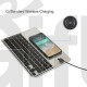 Clavier Bluetooth universel avec chargeur de téléphone sans fil