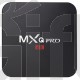 MXQ PRO Mini Android TV Box Smart TV Box sous Android 7.1 compatible 3D, 4K 1GB de RAM 4GB de mémoire de stockage