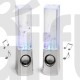 Haut Parleur - Fontaine à Jet d'Eau et LED Blanc