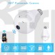 Caméra Espion - Ampoule - Wifi HD Panoramique 360° Avec Accès par Smartphone