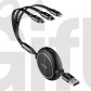 Baseus Golden Circle one avec trois câbles de données rétractables USB pour M + L + T 3.5A 1.2m