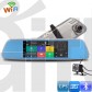 Dashcam - Rétroviseur Voiture Avec Écran Tactile 7 pouces équipé de System Android + GPS + Wifi + 3G + Bluetooth & Caméra De Recul