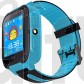 Smart Watch pour enfants - Carte SIM Smart Clock GPS Tracke - Kids Sécurité Smart Watch 