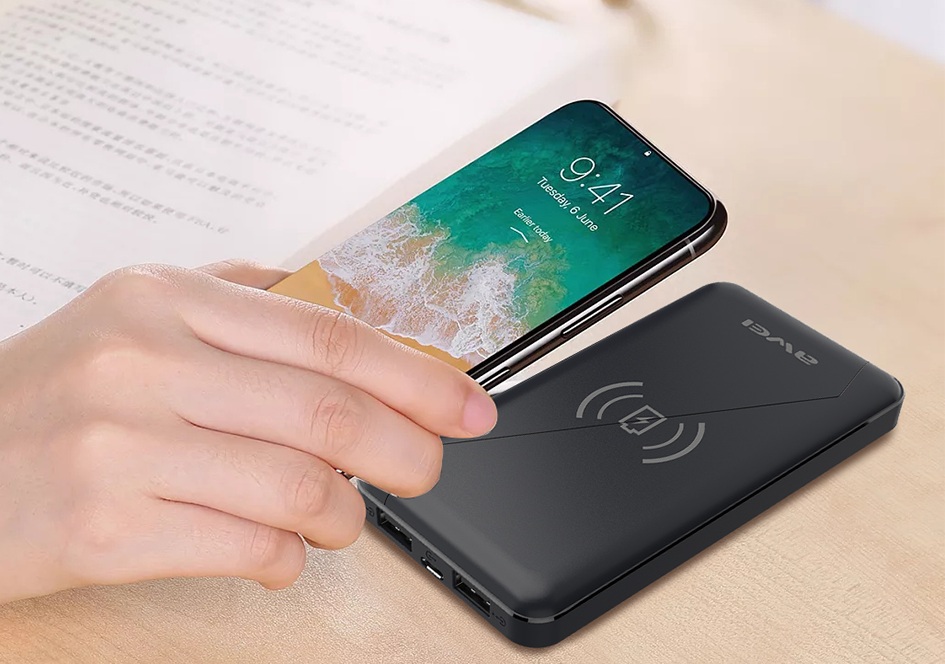Awei P59K - Powerbank Nouveau power bank 2018 haute qualité petit awei fantasy sans fil chargeur