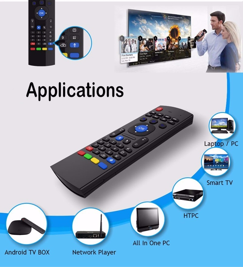 telecommande-azerty air mouse 24 ghz sans fil Chez Gift.Ma Boutique des cadeaux aux meilleurs prix en ligne au Maroc